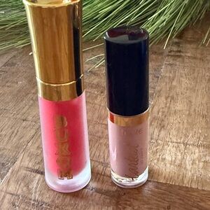 Two Lip Gloss Minis Buxom and Tarte.  New